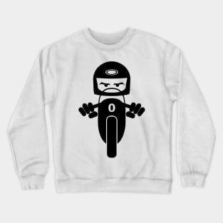 Motorcycle rider Decal V.1 Crewneck Sweatshirt